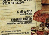 Wykład dla rodziców o literaturze dla chłopców, Katowice, 17 maja