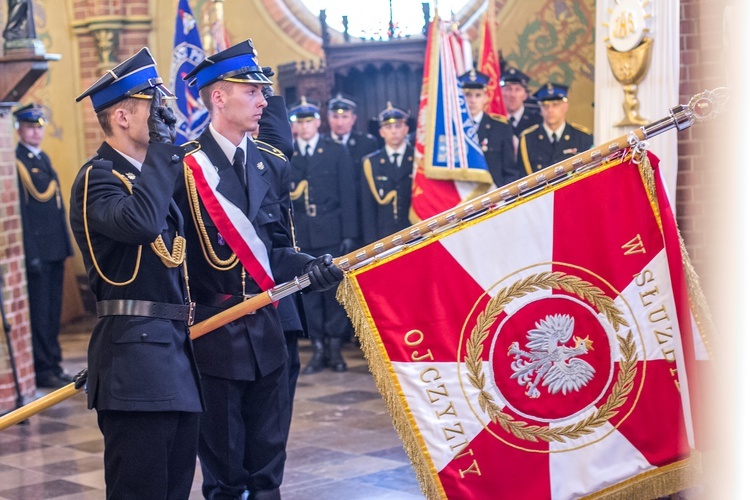 Strażacy w Gietrzwałdzie