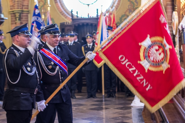 Strażacy w Gietrzwałdzie