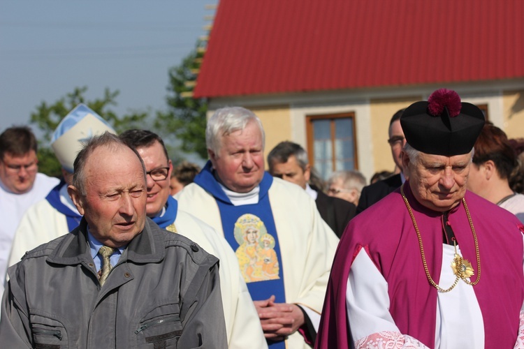 Powitanie ikony MB Częstochowskiej w Mazewie