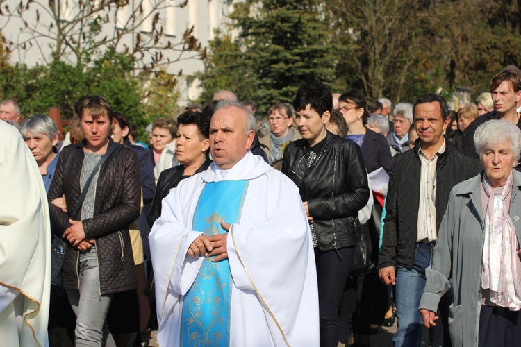 Powitanie ikony MB Częstochowskiej w Mazewie