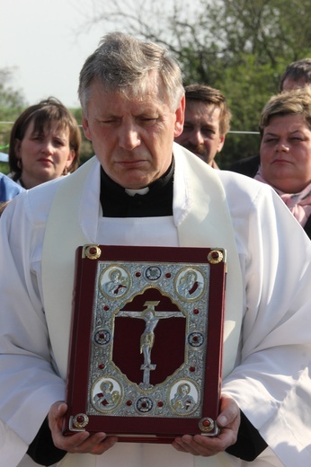 Powitanie ikony MB Częstochowskiej w Mazewie