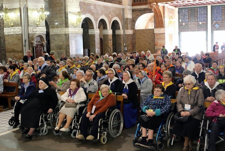 Msza święta w Bazylice Różańcowej