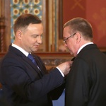 Andrzej Duda odznaczył działaczy i współpracowników SKS