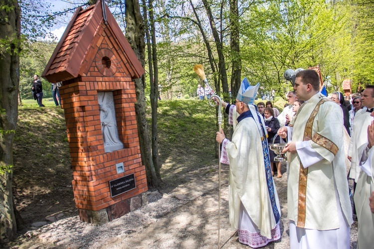 Poświęcenie kapliczek w Gietrzwałdzie