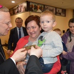 Abp Marek Jędraszewski w Kraków Airport 