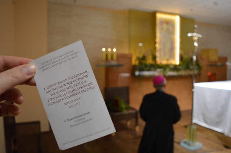 Abp Marek Jędraszewski w Kraków Airport 