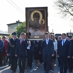 Powitanie ikony MB Częstochowskiej w Topoli Królewskiej