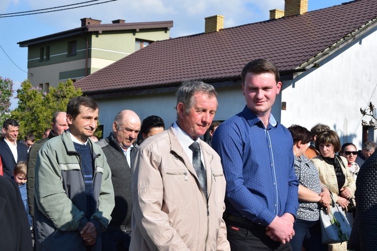 Powitanie ikony MB Częstochowskiej w Topoli Królewskiej