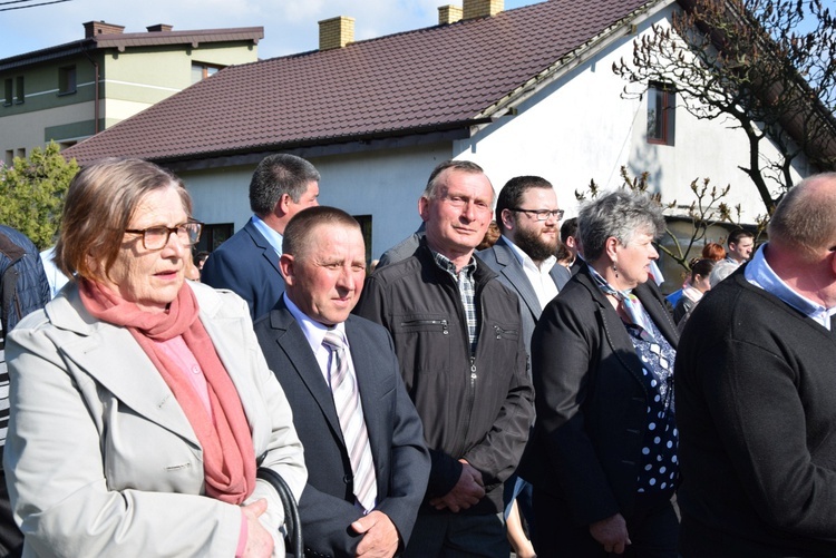 Powitanie ikony MB Częstochowskiej w Topoli Królewskiej