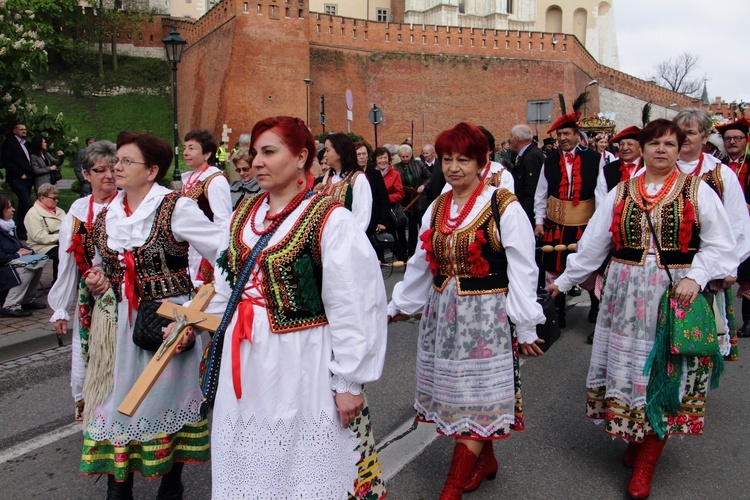 Procesja z Wawelu na Skałkę 2017