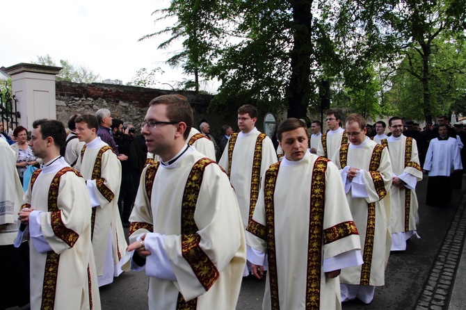 Procesja z Wawelu na Skałkę 2017