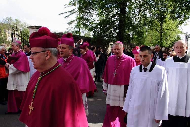 Procesja z Wawelu na Skałkę 2017