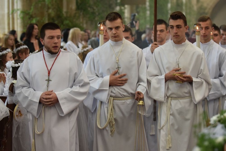 I komunii św. w Strzegomiu udzielił kardynał