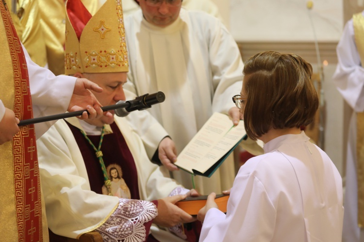 Konsekracja dziewic w bazylice w Hałcnowie