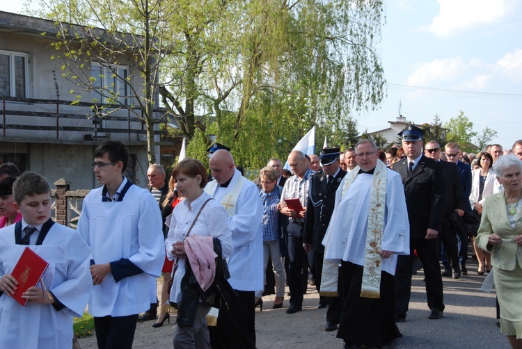 Powitanie ikony MB Częstochowskiej w Siedlcu