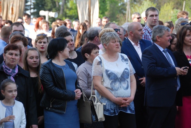 Powitanie ikony MB Częstochowskiej w Siedlcu