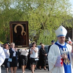 Powitanie ikony MB Częstochowskiej w Siedlcu