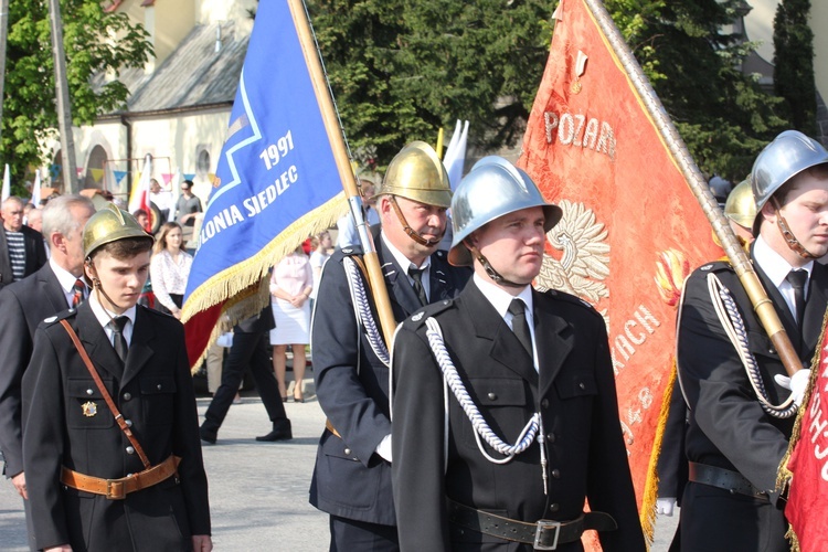 Powitanie ikony MB Częstochowskiej w Siedlcu