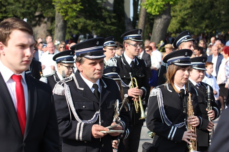 Powitanie ikony MB Częstochowskiej w Siedlcu