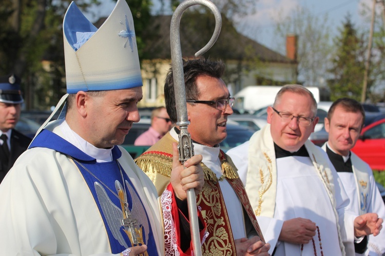 Powitanie ikony MB Częstochowskiej w Siedlcu