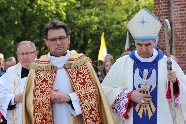 Powitanie ikony MB Częstochowskiej w Siedlcu