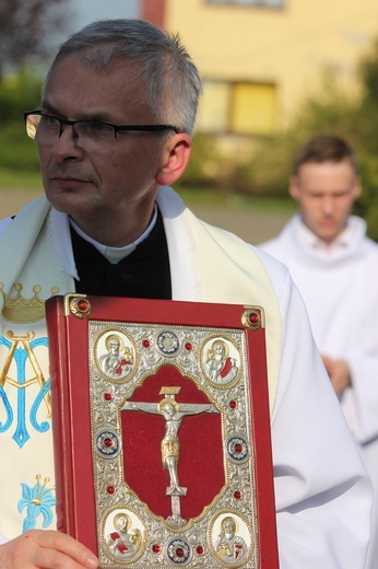 Powitanie ikony MB Częstochowskiej w Siedlcu