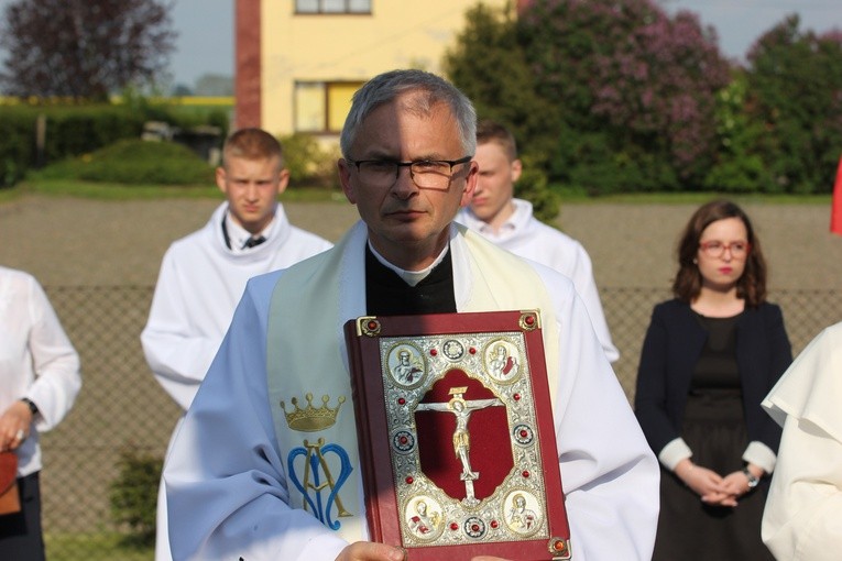 Powitanie ikony MB Częstochowskiej w Siedlcu