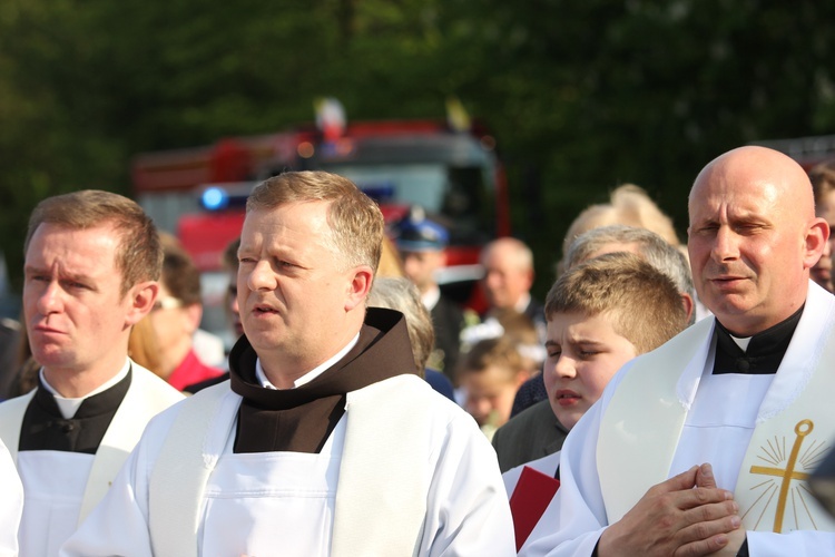 Powitanie ikony MB Częstochowskiej w Siedlcu