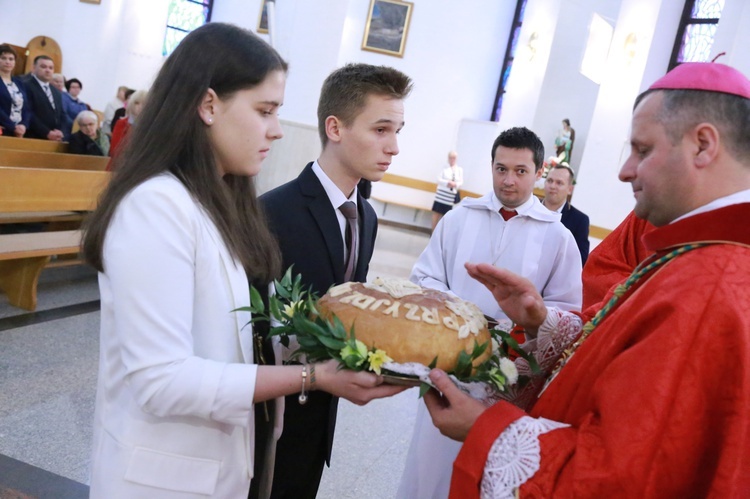 Bierzmowanie u bł. Karoliny