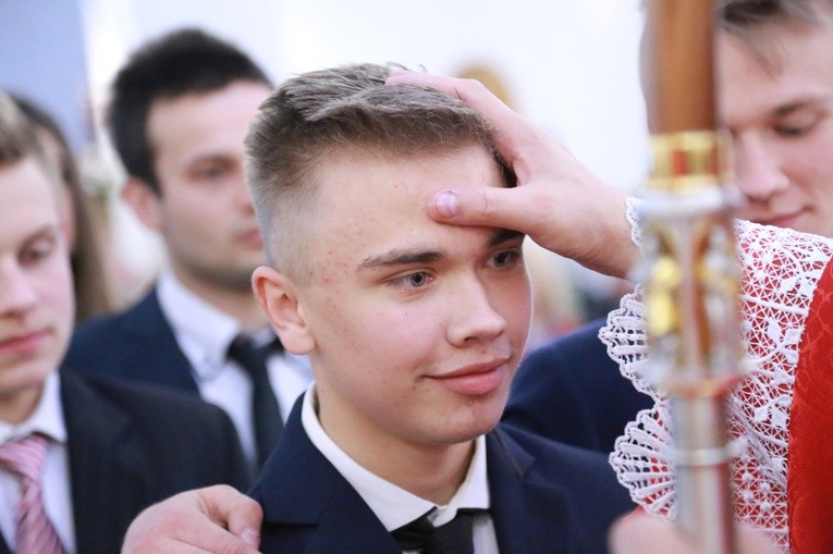 Bierzmowanie u bł. Karoliny