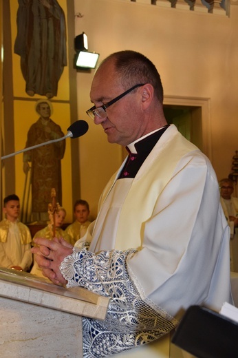 Powitanie ikony MB Częstochowskiej w Grabowie