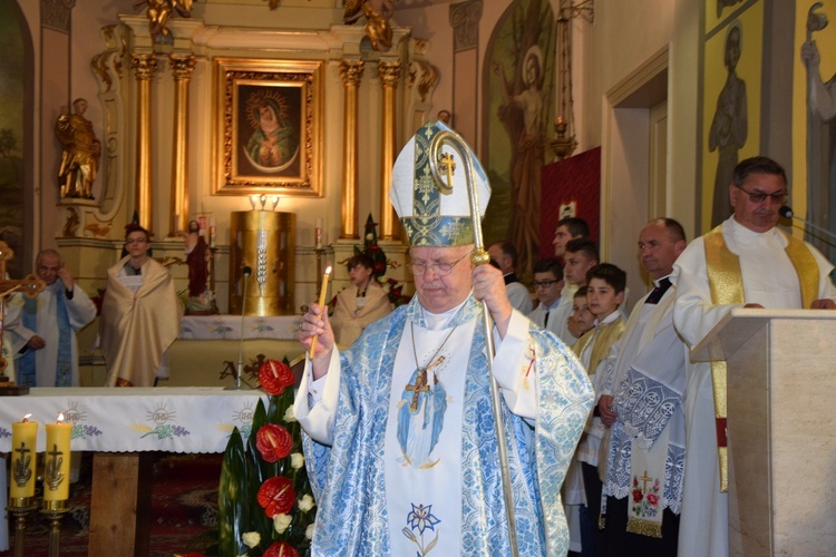 Powitanie ikony MB Częstochowskiej w Grabowie