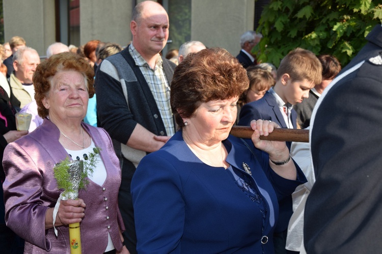 Powitanie ikony MB Częstochowskiej w Grabowie