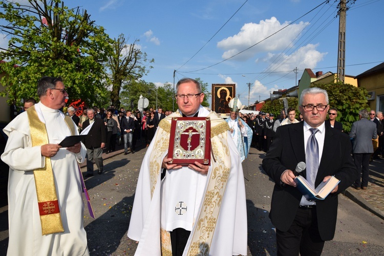 Powitanie ikony MB Częstochowskiej w Grabowie