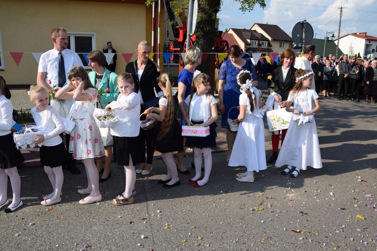 Powitanie ikony MB Częstochowskiej w Grabowie