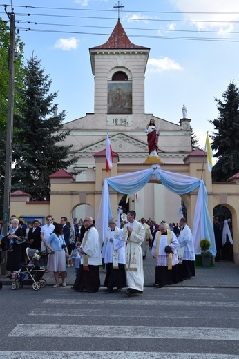 Powitanie ikony MB Częstochowskiej w Grabowie