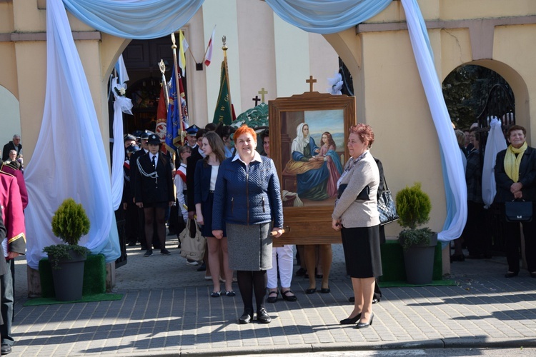 Powitanie ikony MB Częstochowskiej w Grabowie