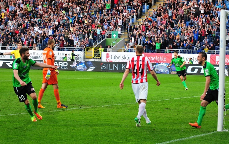 Górnik Łęczna pokonał Cracovię na Arenie Lublin