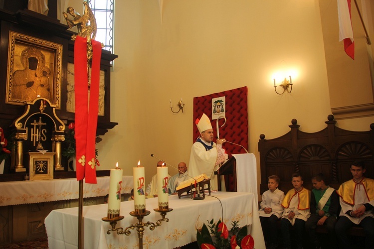 Powitanie ikony MB Częstochowskiej w Błoniu