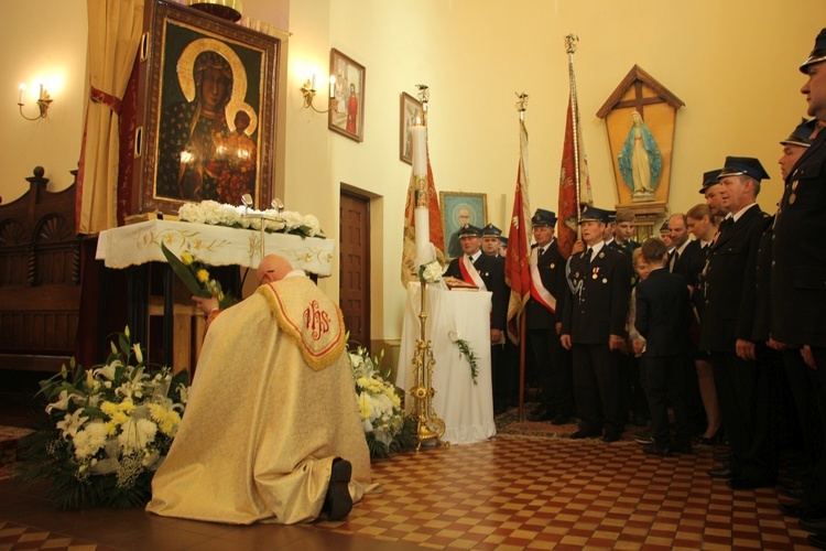 Powitanie ikony MB Częstochowskiej w Błoniu