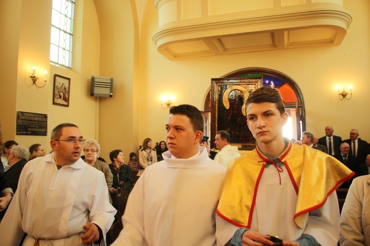 Powitanie ikony MB Częstochowskiej w Błoniu