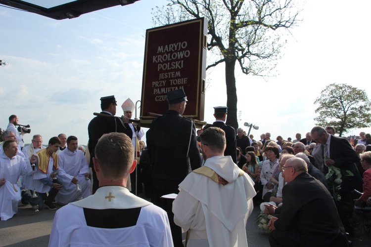 Powitanie ikony MB Częstochowskiej w Błoniu