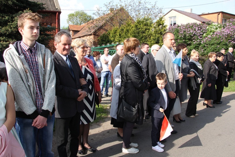 Powitanie ikony MB Częstochowskiej w Błoniu