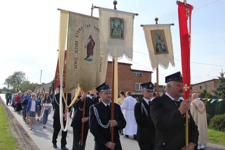 Powitanie ikony MB Częstochowskiej w Błoniu