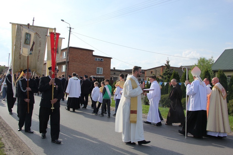 Powitanie ikony MB Częstochowskiej w Błoniu