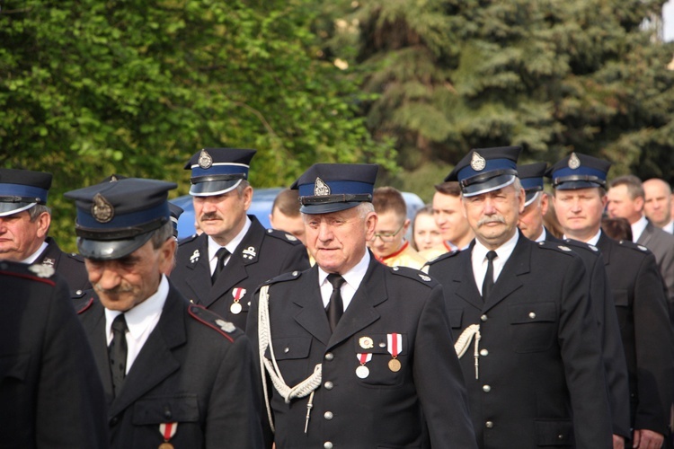 Powitanie ikony MB Częstochowskiej w Błoniu