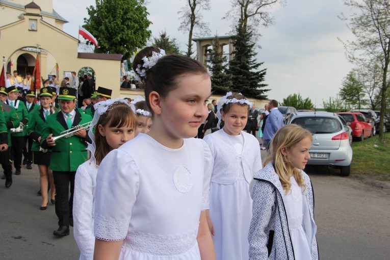 Powitanie ikony MB Częstochowskiej w Błoniu