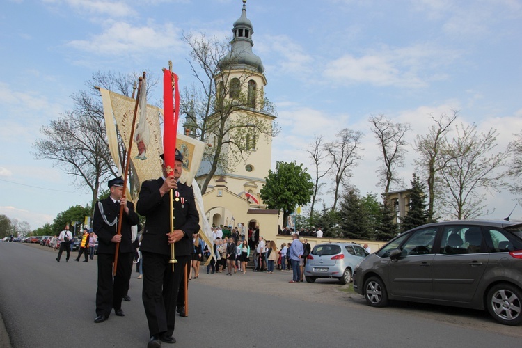 Powitanie ikony MB Częstochowskiej w Błoniu