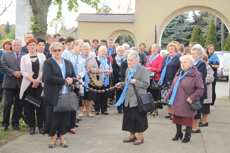 Powitanie ikony MB Częstochowskiej w Błoniu